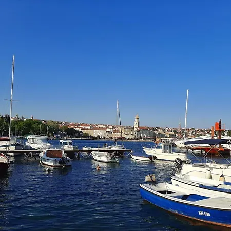 Tihana With A Partial Sea View Krk Town